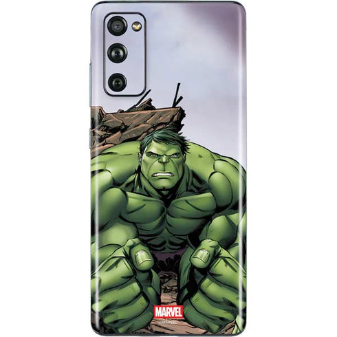 Marvel Avengers Hulk Galaxy S20 Fan Edition Skin